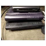 DVD Player, Logitech Switch, & Microphones