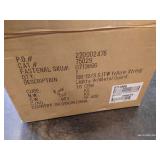 100' 12/3 SJTW Yellow String Lights with Metal Guards - Unopened Box #3