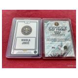 (2) Nikola Jokic Cards - Both Refractor/Prizms
