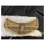 Harley-Davidson HOG Patches (Lot of 8) - Harley Owners Group Winged Belt Buckle Medallions