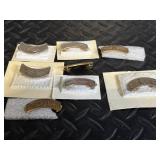 Harley-Davidson HOG Patches (Lot of 8) - Harley Owners Group Winged Belt Buckle Medallions