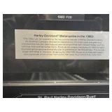 Harley-Davidson Die-Cast 1980s Motorcycle Display Case