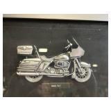 Harley-Davidson Die-Cast 1980s Motorcycle Display Case