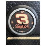 Framed NASCAR Tracks Print & Round 3 Clock - Wall Decor Pair