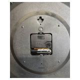 Framed NASCAR Tracks Print & Round 3 Clock - Wall Decor Pair