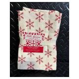 3 Mosaic Glass Tealight Holders on Wood Tray - Room Holiday Silhouettes Plates - Manners Napkins