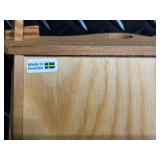 3 Mosaic Glass Tealight Holders on Wood Tray - Room Holiday Silhouettes Plates - Manners Napkins