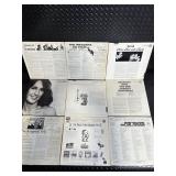 Vintage Vinyl LPs - 9 Classic Folk Albums (Weavers, Kingston Trio, Dylan, Baez)