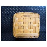 Longaberger Baskets Handwoven Dresden OH USA - Plaid-Lined Baskets with Accessories