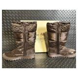 Coach Drexel Quilted Boots - Women's Brown Size 7B