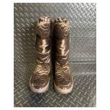 Coach Drexel Quilted Boots - Women's Brown Size 7B