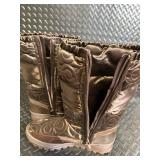 Coach Drexel Quilted Boots - Women's Brown Size 7B