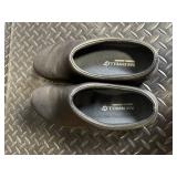 Merrell Women's Slip-On Shoes - Black Leather - US 7.5 (EU 38)