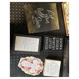 Assorted Inspirational Christian Wall Art Signs