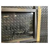 Assorted Inspirational Christian Wall Art Signs