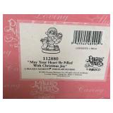 Precious Moments by Enesco 3-Piece Porcelain Figurine Set in Pink Gift Boxes