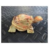 Newport Coast Turtle Water Fountain with Coral Rock & 7 Hand-Carved Turtles