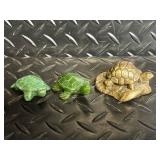 Hallmark Dr. Seuss Collection On Top of the World Turtle Figurines Lot