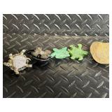 Hallmark Dr. Seuss Collection On Top of the World Turtle Figurines Lot