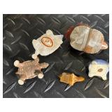 Fabbrica All'Alabastro Scali Italian Alabaster Turtle Figurines - Assorted