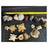 Quarry Critters Trick & Treat Turtle Figurines - Second Nature Design, Assorted Resin Miniatures