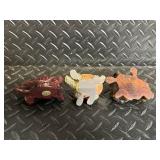 Quarry Critters Trick & Treat Turtle Figurines - Second Nature Design, Assorted Resin Miniatures