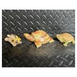Quarry Critters Trick & Treat Turtle Figurines - Second Nature Design, Assorted Resin Miniatures