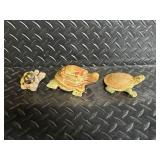 Quarry Critters Trick & Treat Turtle Figurines - Second Nature Design, Assorted Resin Miniatures