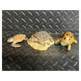 Quarry Critters Trick & Treat Turtle Figurines - Second Nature Design, Assorted Resin Miniatures