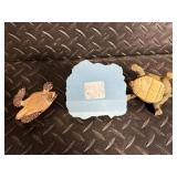 Quarry Critters Trick & Treat Turtle Figurines - Second Nature Design, Assorted Resin Miniatures