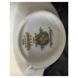 Noritake Samara 6422 Dinnerware Set - Teapot, Creamer, Sugar, Cups & Plates (Japan)