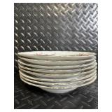 Royal Kensington Collection Floral China Dinnerware Set with Teapot - Pink Roses