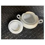 Royal Kensington Collection Floral China Dinnerware Set with Teapot - Pink Roses