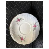 Royal Kensington Collection Floral China Dinnerware Set with Teapot - Pink Roses