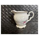 Royal Kensington Collection Floral China Dinnerware Set with Teapot - Pink Roses