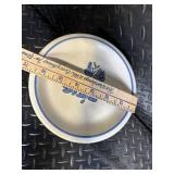 Blue Floral Ceramic Dinnerware Set with Teapot, Mugs, Plates & Butter Dish