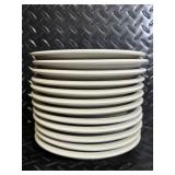 Blue Floral Ceramic Dinnerware Set with Teapot, Mugs, Plates & Butter Dish