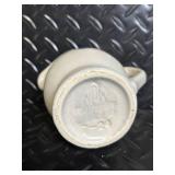 Blue Floral Ceramic Dinnerware Set with Teapot, Mugs, Plates & Butter Dish