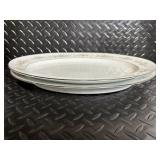 Noritake Melissa 3080 Contemporary Fine China - Floral Daisy Border Dinnerware Set