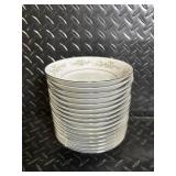 Noritake Melissa 3080 Contemporary Fine China - Floral Daisy Border Dinnerware Set