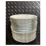 Noritake Melissa 3080 Contemporary Fine China - Floral Daisy Border Dinnerware Set