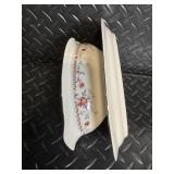 Noritake Ivory China Adagio 7237 Dinnerware Set - Floral Border with Cups & Saucers (Japan)