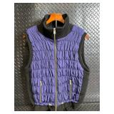 Calvin Klein Performance Vest - 2X Purple Quilted Puffer With Smartphone Pocket