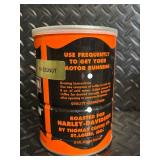 Harley-Davidson Diamond Plate Lunch Box Set with Biker Brew Coffee Can & Round Tin