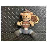 Harley-Davidson Bean Bag Plush Monkey Set (4-Pack) - Official Licensed, Clutch Carbo & Tanker