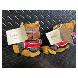Harley-Davidson Bean Bag Plush Monkey Set (4-Pack) - Official Licensed, Clutch Carbo & Tanker