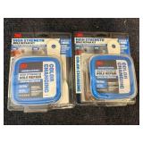 2 Packs Of 3M High Strength Hole Repair Kits