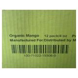 12 Bags Of Mariani Organic Dried Mango