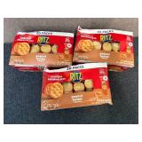 3 X 20Ct Boxes Of Ritz Peanut Butter Crackers