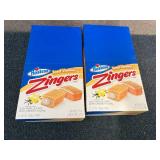 2 Hostess Vanilla Zingers